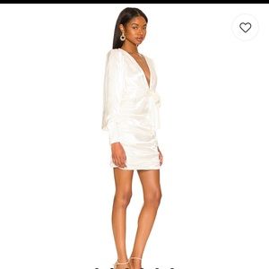 MAJORELLE Alayna Mini dress in Ivory